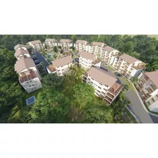 Excelente Apartamento En Residencial Cerrado A Unos Pasos De La Playa Punta Popy, Las Terrenas, Totalmente Amueblado (nuevo)