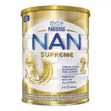 Leite Nan Supreme 2 Fórmula Infantil Nestlé Lata 800g