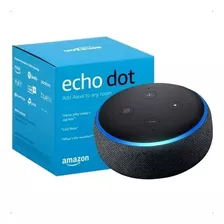 Amazon Echo Dot 3rd Gen Alexa Charcoal Original - Lacrado