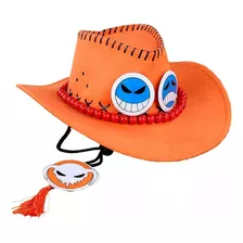 Sombrero Gorro Ace One Piece Anime Unico Calidad Premium