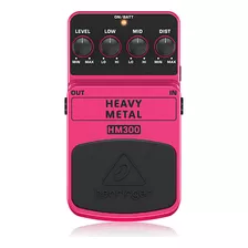 Pedal Para Guitarra Heavy Metal Behringer Hm300