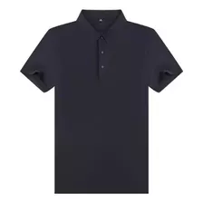 Polo De Seda De Hielo Camiseta De Manga Corta For Hombre