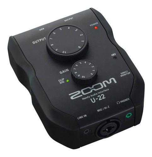 Interfaz De Audio Zoom U-22 100v/240v