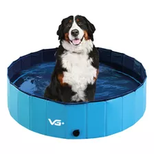 Piscina Para Pets Animais De Estimação 120 Cm X 30 Cm Vg+ Cor Azul