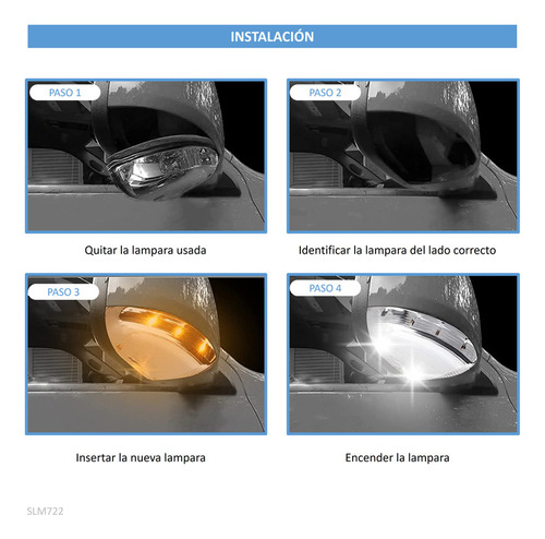 Luz Direccional Espejo Retrovisor Dodge Ram 1500 2016 Foto 5