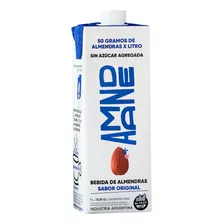 Leche De Almendras Vegana Amande Sin Tacc 1l X 8 U Fundador