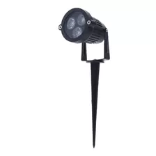 Luz Amarilla Led Estaca Farol Jardin Exterior 6w 220v P