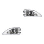 Par Faros Ford Mustang 1994-1998 Transp C/ajustes Eagle Tyc 