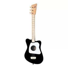 Loog Mini Guitarra Acustica 3string Guitar Black