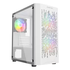 Gabinete Liketec Revolution (3 Fans/lateral Vidro/matx/mesh) Cor Branco