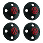 4 Centros Rin Golf Jetta Derby Pointer 90-10 Momo Rojo 55mm