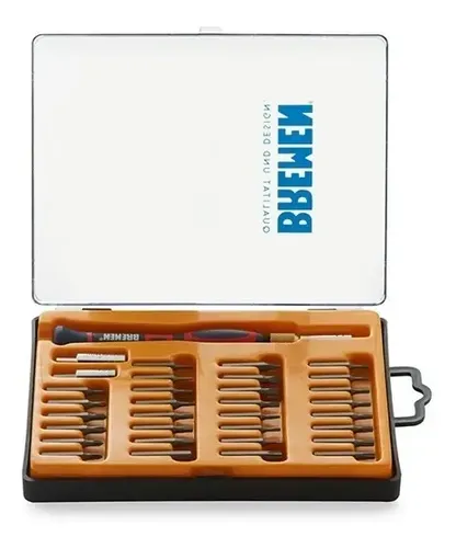 Set Destornillador Bremen + 32 Puntas Perillero Celular Cod. 5161 Dgm