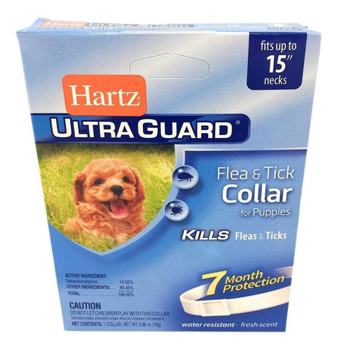 Collar Anti Garrapatas & Pulgas Hartz Ultra Guard Cachorros