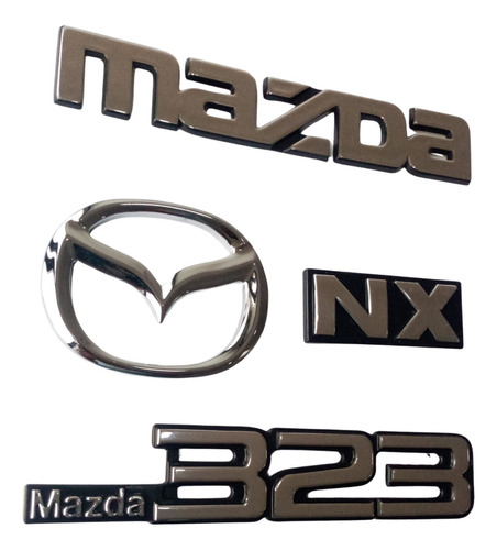 Emblemas Traseros Mazda 323 Nx Autoadhesivos  Foto 2