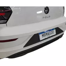 Vw Novo Polo 2023 2024 Fundo De Placa Preto Fosco Áspero