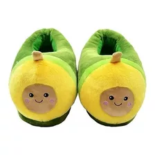 Pantuflas Palta Aguacate Kawaii (cerrada)