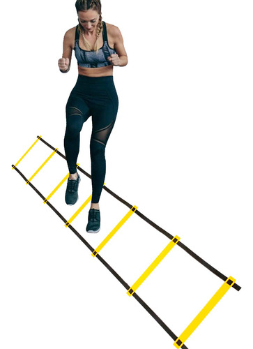 Escada De Agilidade Flexível Treino Funcional Exercícios