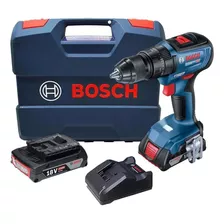 Parafusadeira Furadeira Impacto Bosch Gsb 18v-50 Brushless Cor Azul 110v/220v