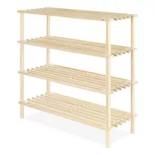 Zapatero Organizador Mueble Zapatero Madera Zapateros 4nivel