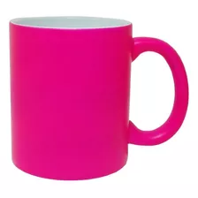 12 Taza De 11 Oz Neon De Ceramica Para Sublimar Sublimacion