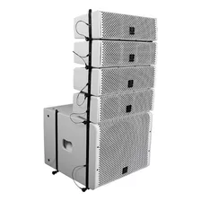 Caixa Sistema Line Array Mak Pro Sub 15 + 4 Celulas 4.5 