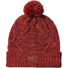 Nixon Julian Pom Beanie - Burdeos/fuego