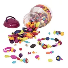 Kit Manualidades B. Toys - (500 Piezas) Pop Snap Bead Jewelr