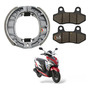 Balatas De Freno Moto Honda Dio 110 Japonesas - 2 Juegos honda Civic