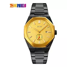 Relojes Skmei Business Calendar Impermeables Para Hombre