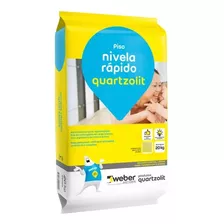 Nivela Rápido Quartzolit 20kg Autonivelante