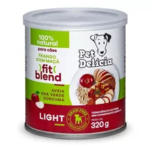 Ração Úmida Cães Pet Delícia Frango E Maçã Fit Light 320g