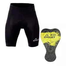 Bermuda Ciclismo Masculina Gel Cycle7 C/ Bolsos Mtb E Speed