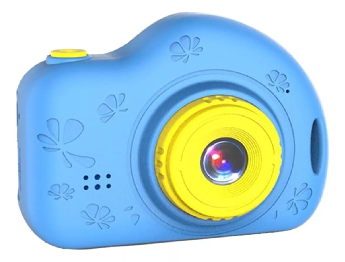Câmera Infantil Criança Foto Filma Digital Jogos Alça Brinca