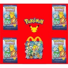 Booster De Cartas Pokemon Mc Donald's 4 Unidades