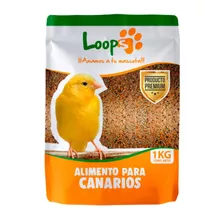 Alimento Para Ave Canario Loops 1kg