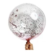 Balão Bubble 18 Polegadas 45cm Transparente 10un