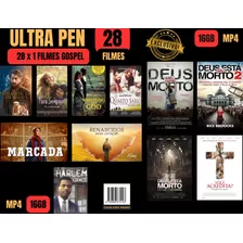 Coletânea Filmes Gospel Top Filmes Temas Variados Pen Drives