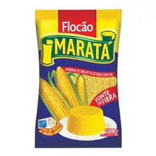  Kit C/ 3 Cuscuz Farinha De Milho Flocão Maratá 500g Sem Sal