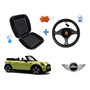 Tapetes 3d Logo Mini + Cubre Volante Convertible 2014 A 2018