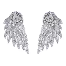 Aretes Plumas Alas De Angel 