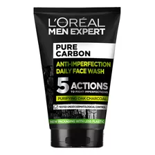 Gel Limpiador Anti Imperfeccion L'oréal Men Expert Pure Carbón