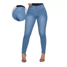 Calça Jeans Skinny Super Elastano Cintura Alta Envio Rápido