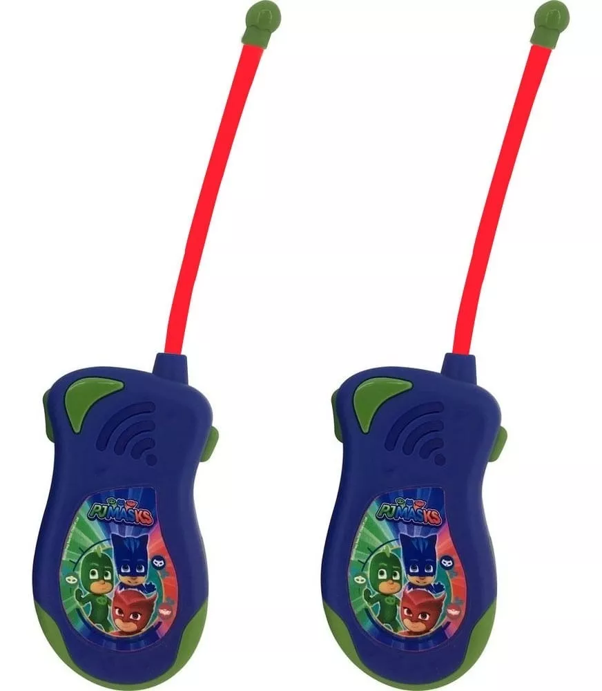 Brinquedo Walkie Tokie Infantil Pjmasks