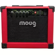 Amplificador Moug Sound Accord 350g 25w P/guitarra Vermelho