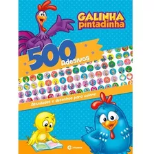 Livro Com 500 Adesivos E Atividades Galinha Pintadinha