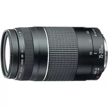 Lente Canon Ef75-300 F4-5.6 Iii Compativel Todas Câmeras Eos