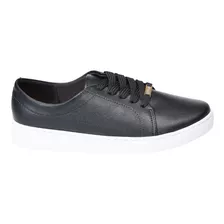 Tênis Feminino Casual Preto Vizzano