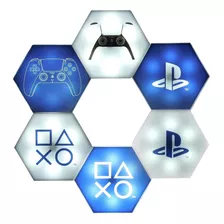 Paladone Playstation Hexagon Luces Led - Independientes O Mo