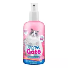 Banho Seco Catmypet Gato Spray 250ml Antialérgico Com Cheiro Fragrância Cheirinho De Puro Glamour Tom De Pelagem Recomendado Todas