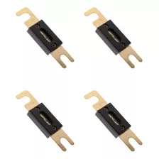 Dk 4pcs 12 Volts Universal 200amp Anl Banhado A Ouro